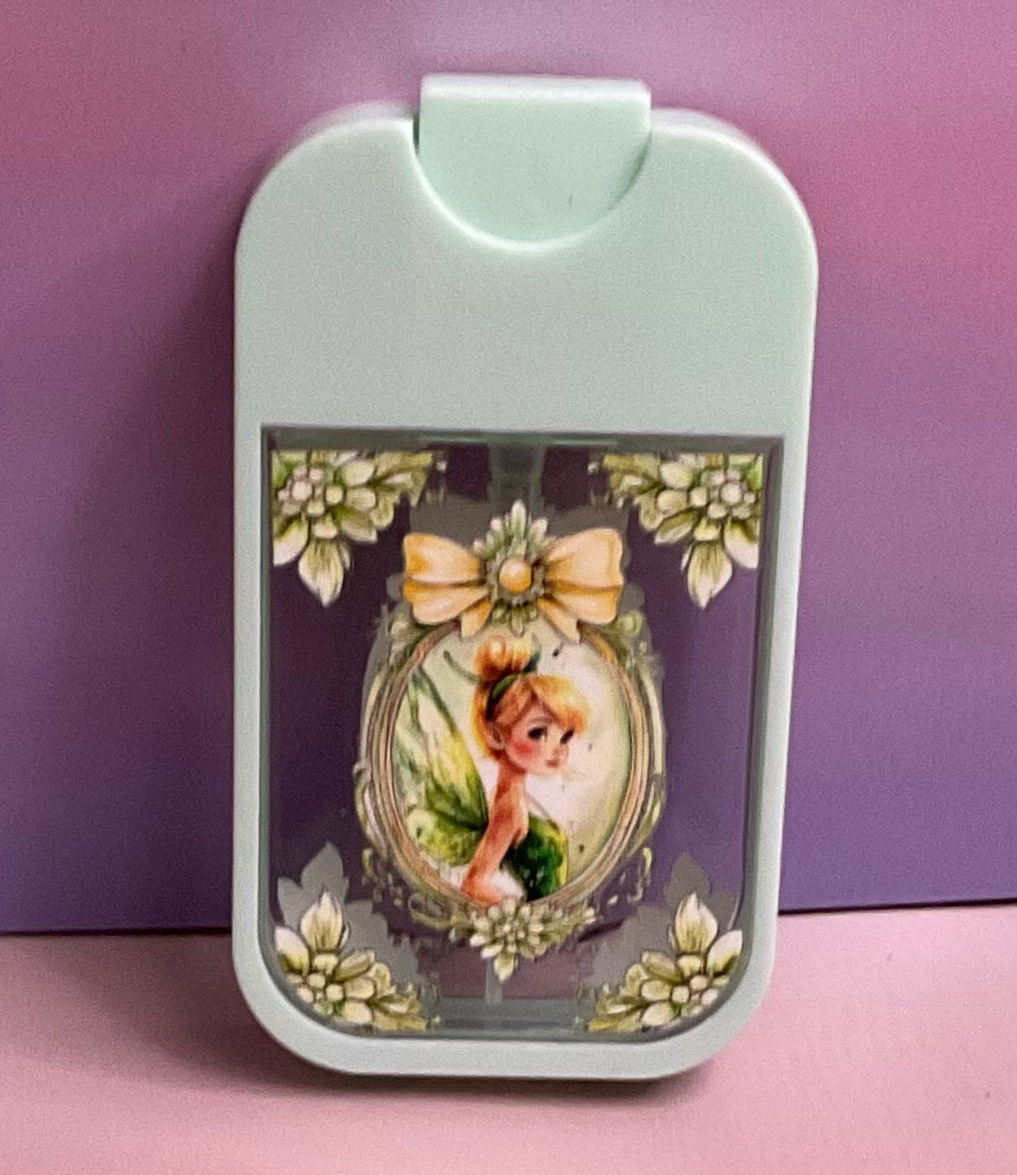 Disney Tinker Bell Floral Hand Sanitizer Holder