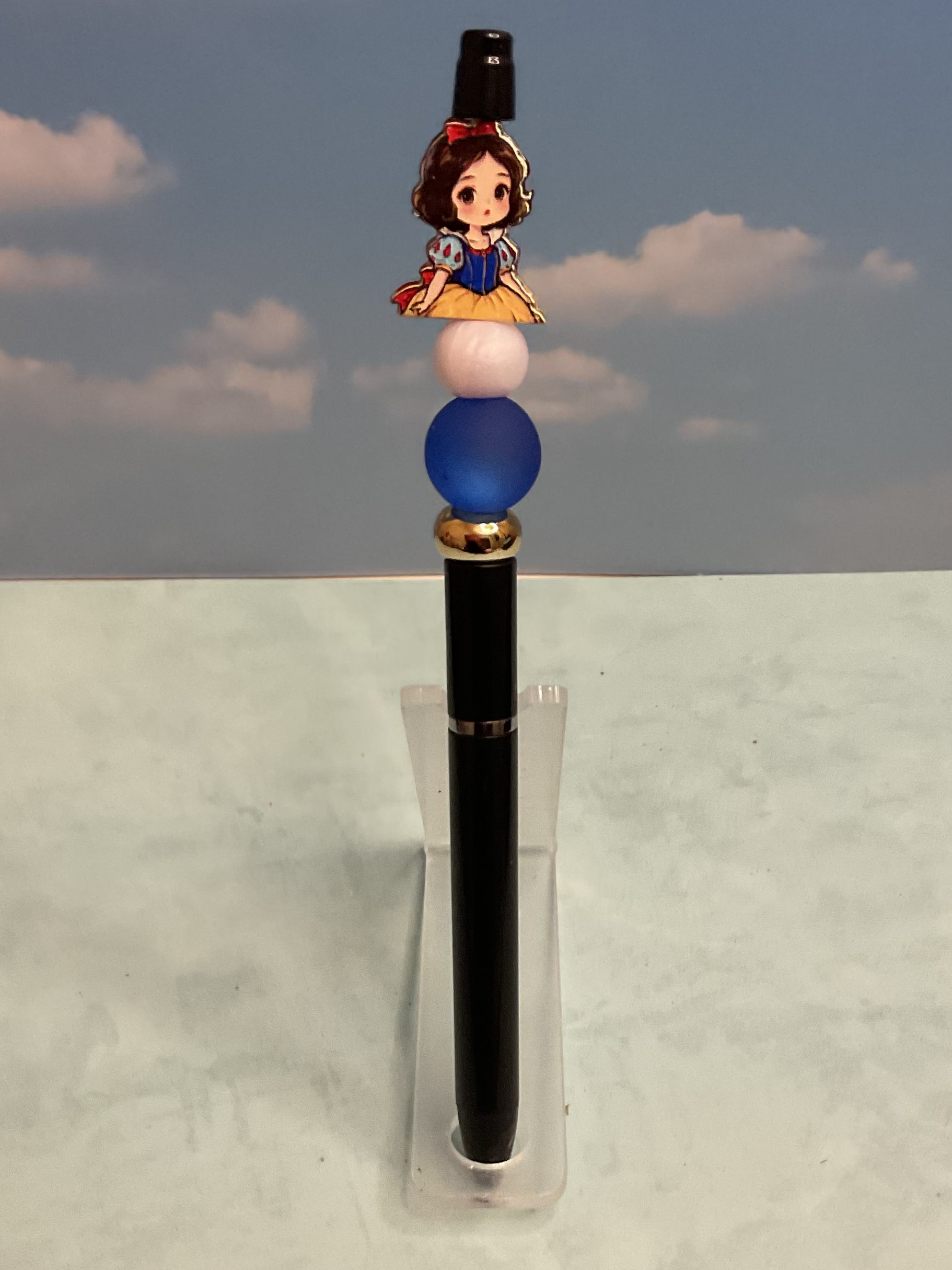 Disney Snow White Collectible Ballpoint Pen Character Topper Decorative